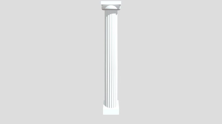 Doric column 3D Model