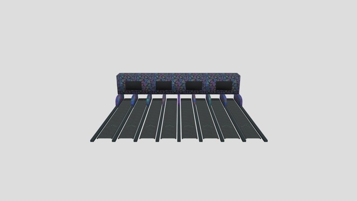 Bowling Alley 3D Model