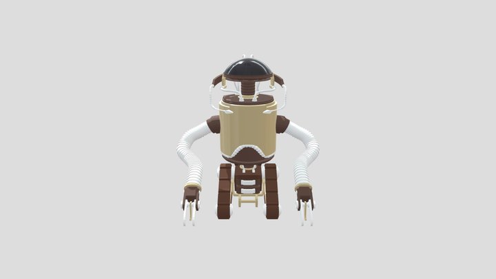 Robot Stylized 3D Model