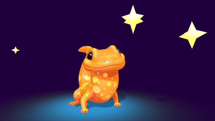 Lamphibian 3D Model