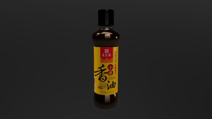 香油_D 3D Model