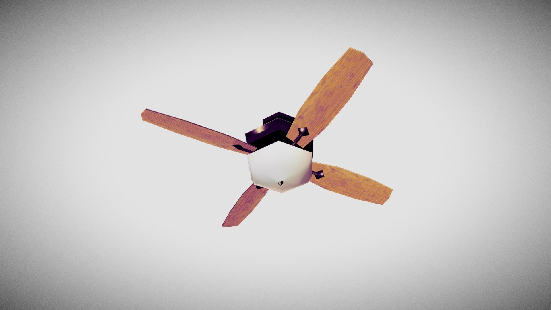Ceiling Fan - Household Props Challenge - Download Free 3D model by zhixson  (@zhixson) [53b28ac]
