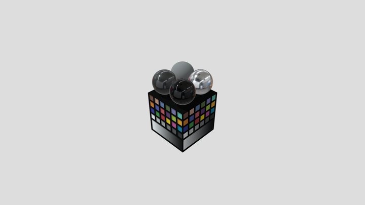 ColorChecker 3D Model