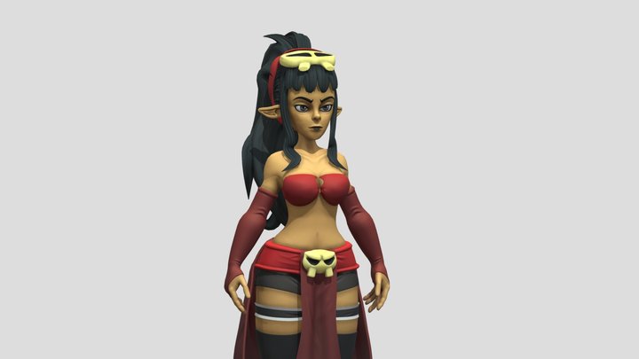Maude (Wakfu) 3D Model
