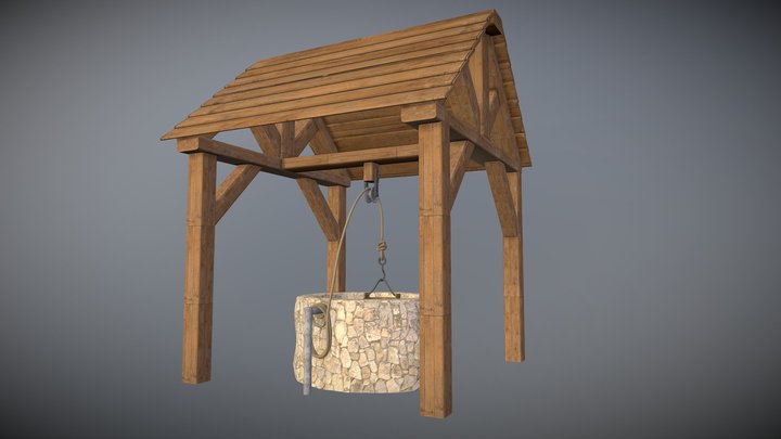 Water Well 3D Model