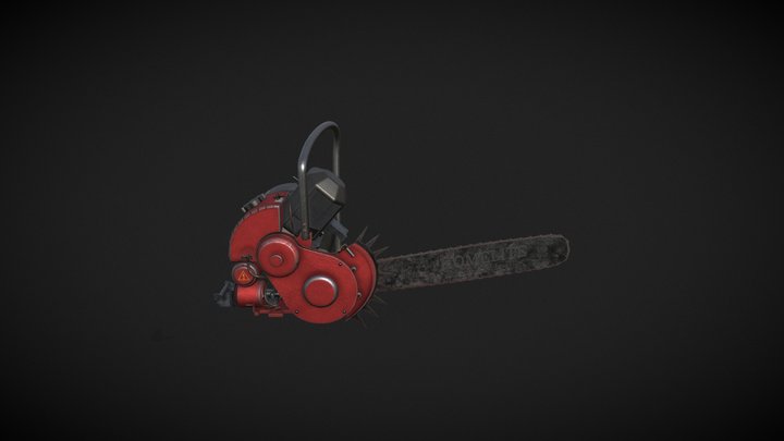Chainsaw 3D Model - Divyansh Muni 3D Model