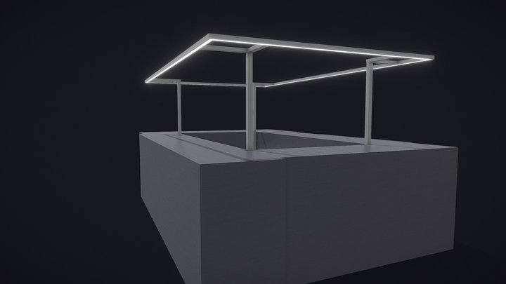 Trial version of the sales table 3D Model