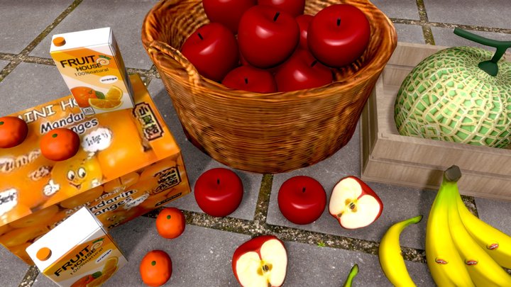 Fruitbunch 3D Model