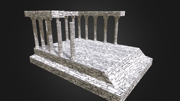 Templo de Diana 3D Model