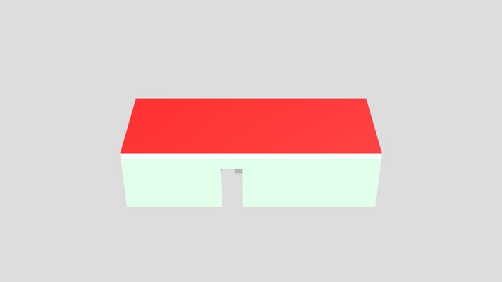 Maison Simple 3D Model