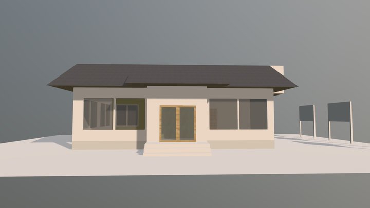 Sumi house_obj 3D Model