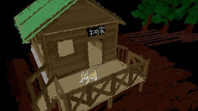 Cat's House - TiltBrush 3D Model
