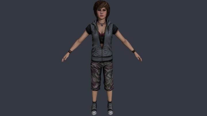 Dhalia Ver3 SH Shattered Memories (With Bones) – Modello 3D gratuito STL
