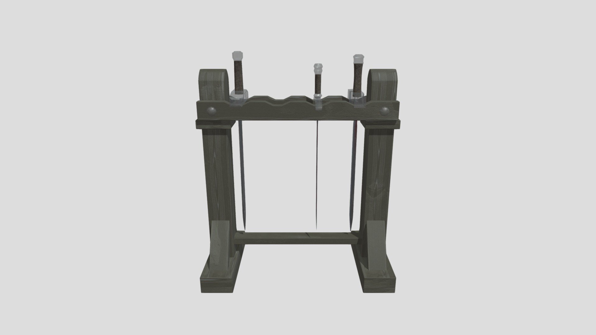 Weapons Rack - 3D model by da.likdesign [53ba604] - Sketchfab
