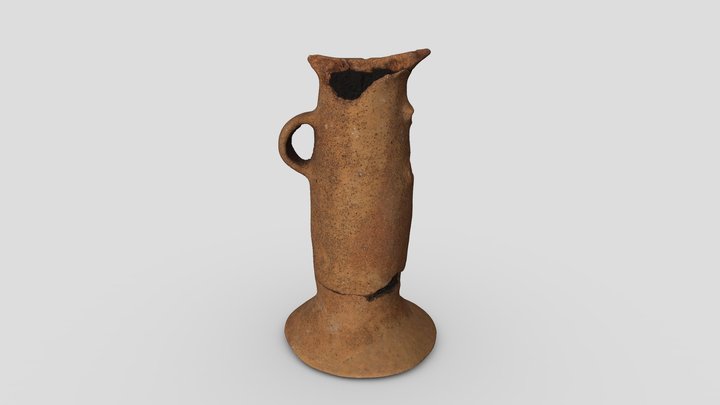 Plat de peu alt 3D Model