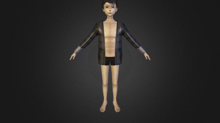 Giel Character  3D Model