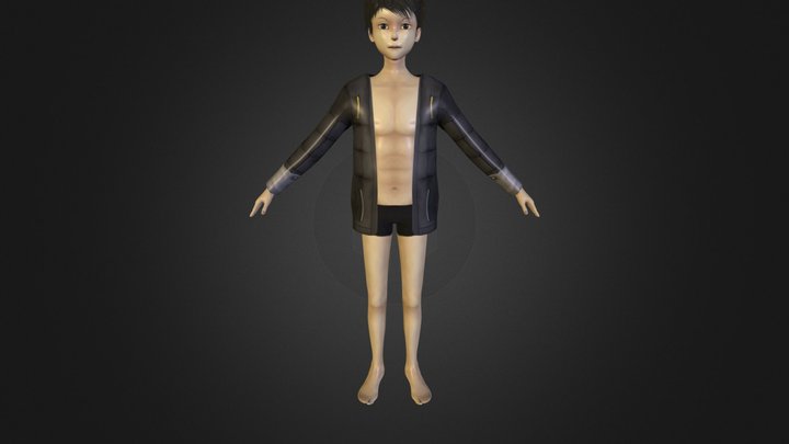 Giel Character  3D Model