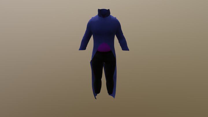 Mokoto's Clothes 3D Model