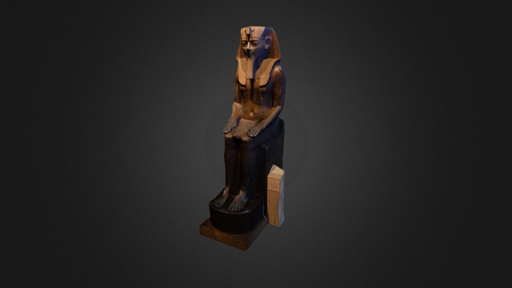 Seated statue of Amenhotep III