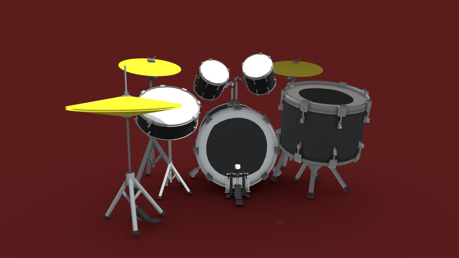 Drum - Download Free 3D model by Bora Özakaltun (@boraozakaltun ...