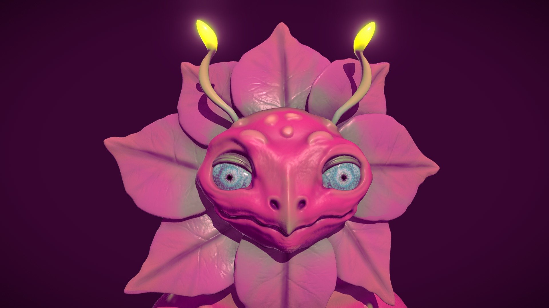 [2019] Alien Flower *High Poly*