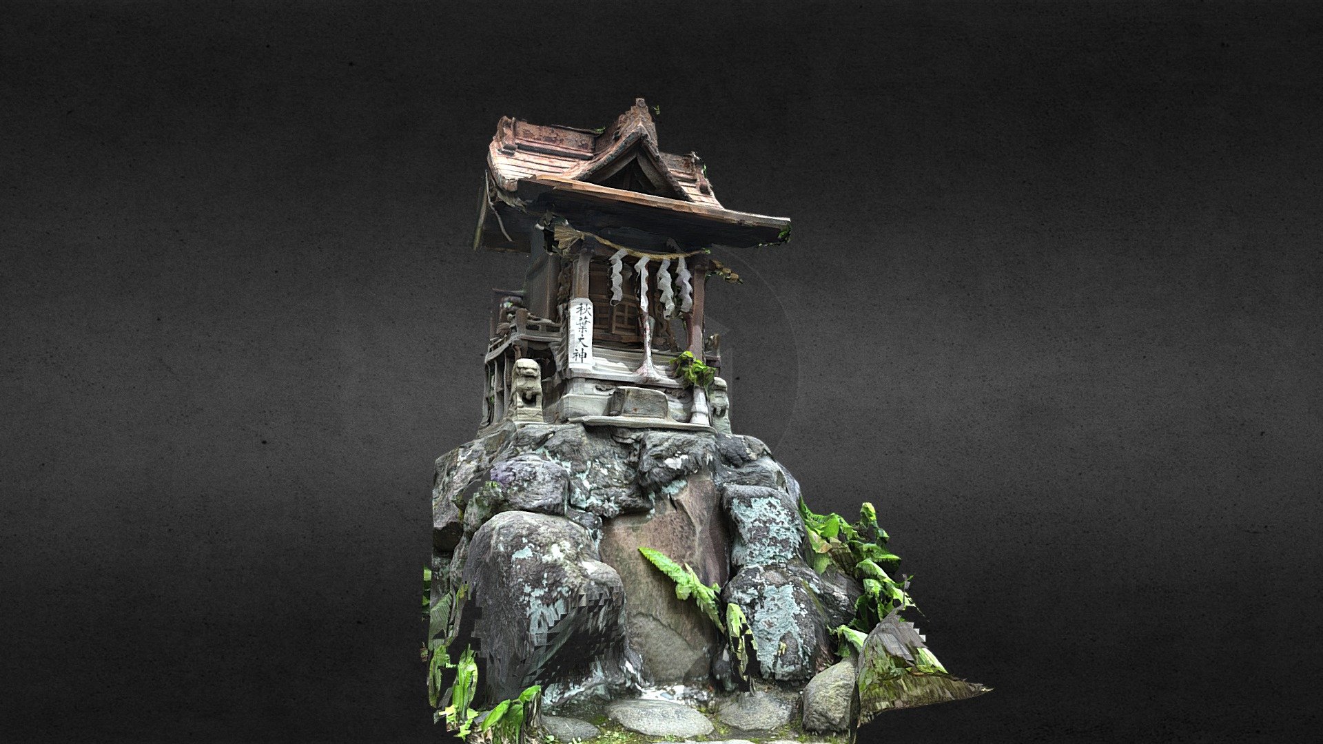 Japanese small shrine scans with iPhone12 Pro