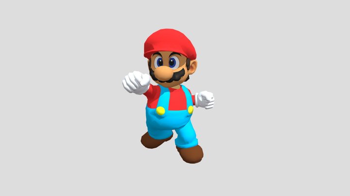 Mario (SMW) 3D Model