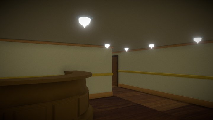 Hotel Interior 3D Model