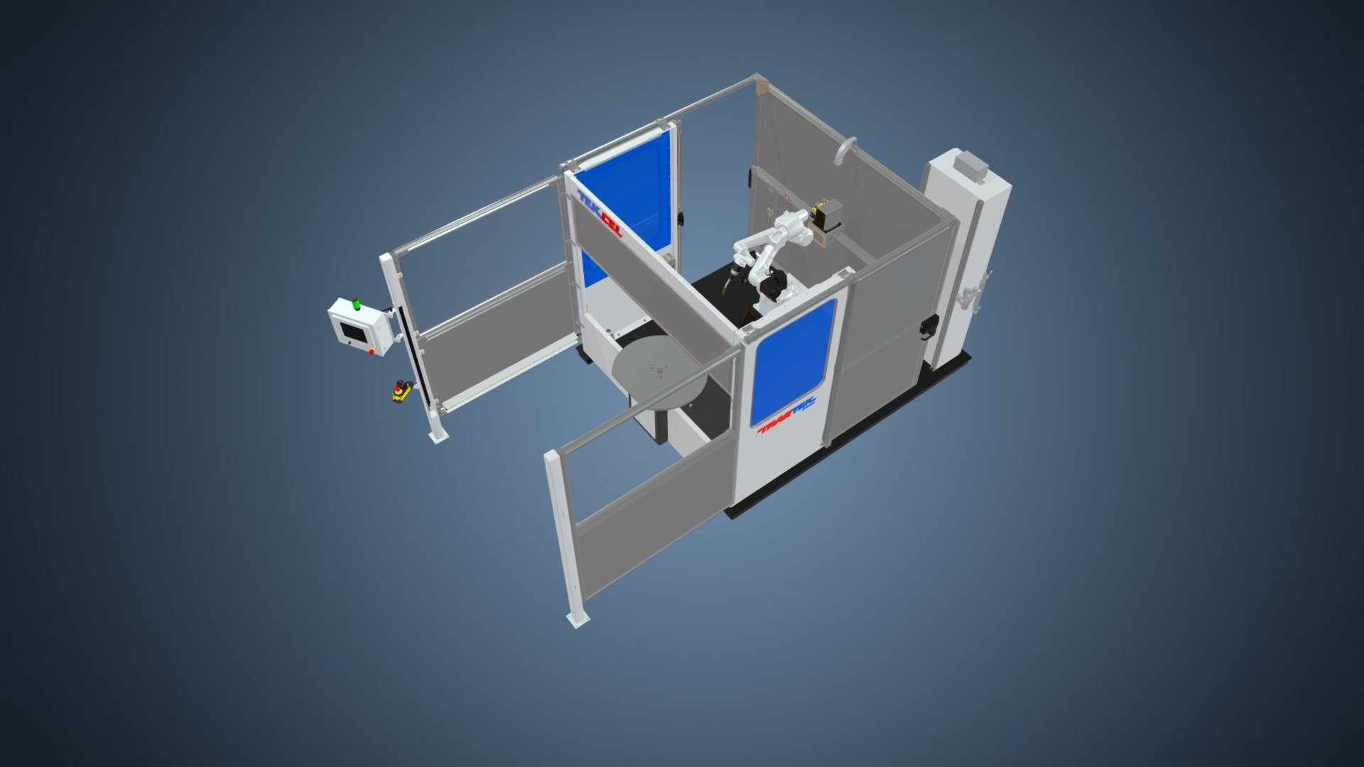 TekCel D1000 WELD — Sketchfab embed 3D viewer