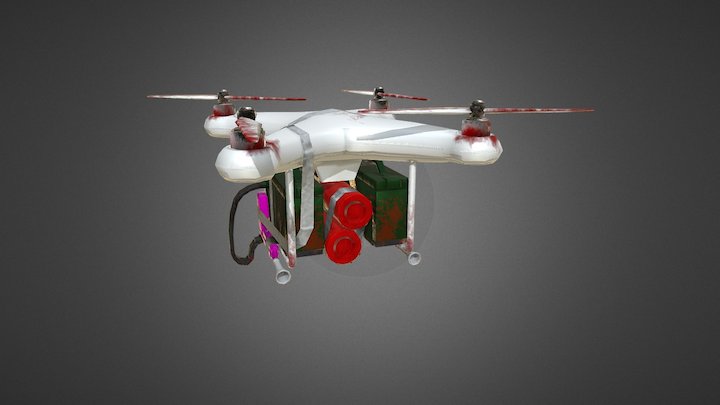 Drone Done 3D Model