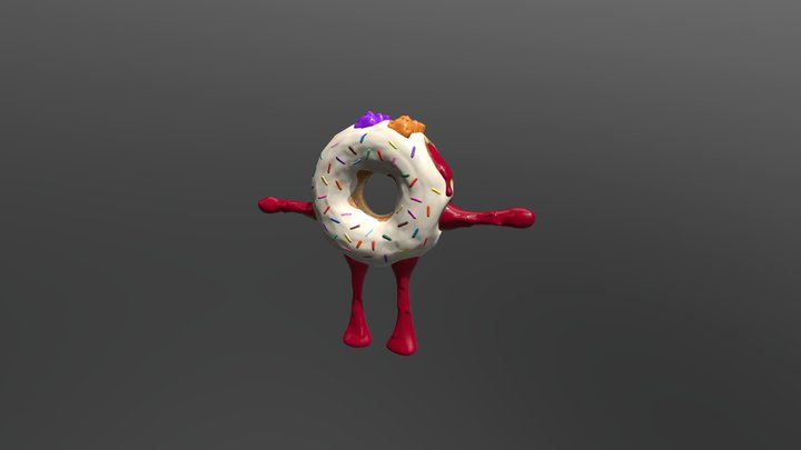 Donut LP 3D Model