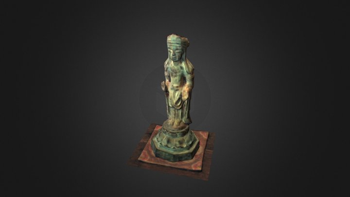 播州清水寺 銅造菩薩立像　県指定文化財 3D Model