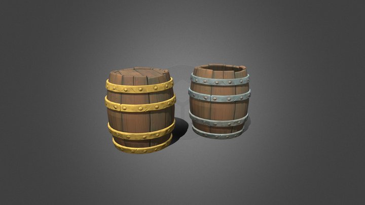 Barrel 3D Model