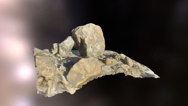 Rock in Alabama Hills (Sierra) 3D Model