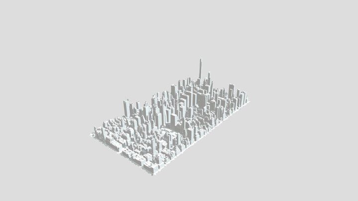 New York City – Modelo 3D gratuito STL