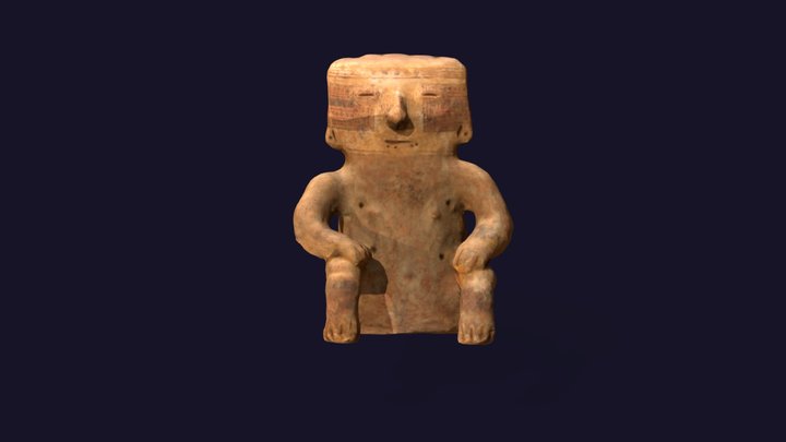 Figurina Quimbaya 3D Model