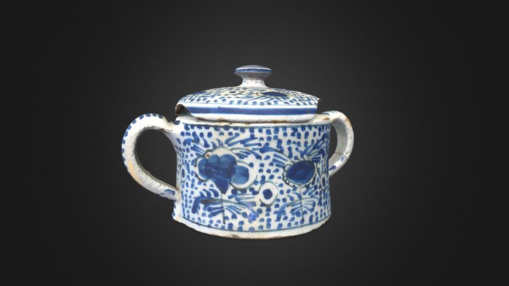 Butter dish | Boterpot 1815-1825 – Modelo 3D gratuito STL