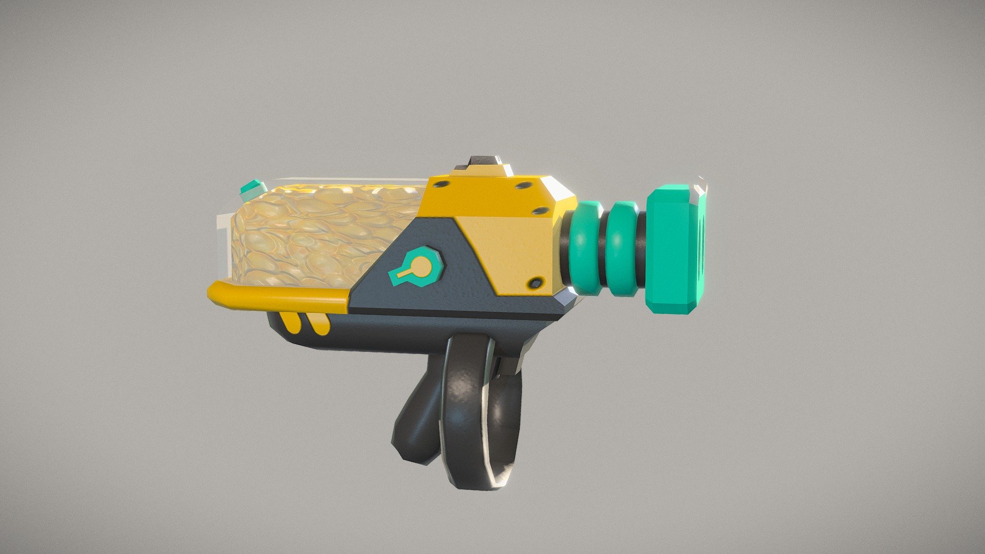 PowCow gun — Sketchfab embed 3D viewer