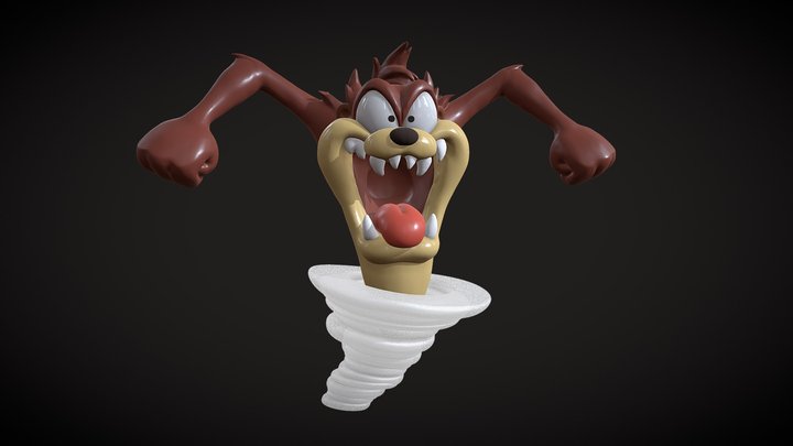 Sculpt January 24 : Anger 3D Model