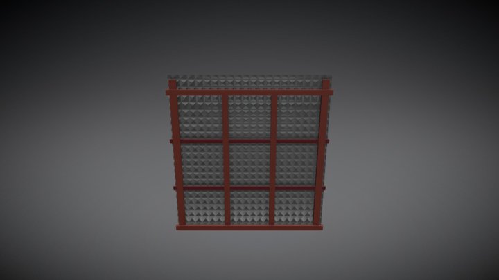 Lv2 Wall 3D Model