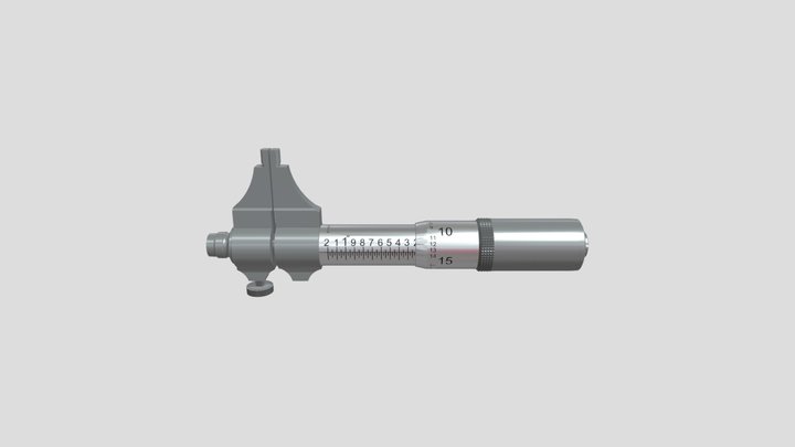 inside micrometer 3D Model