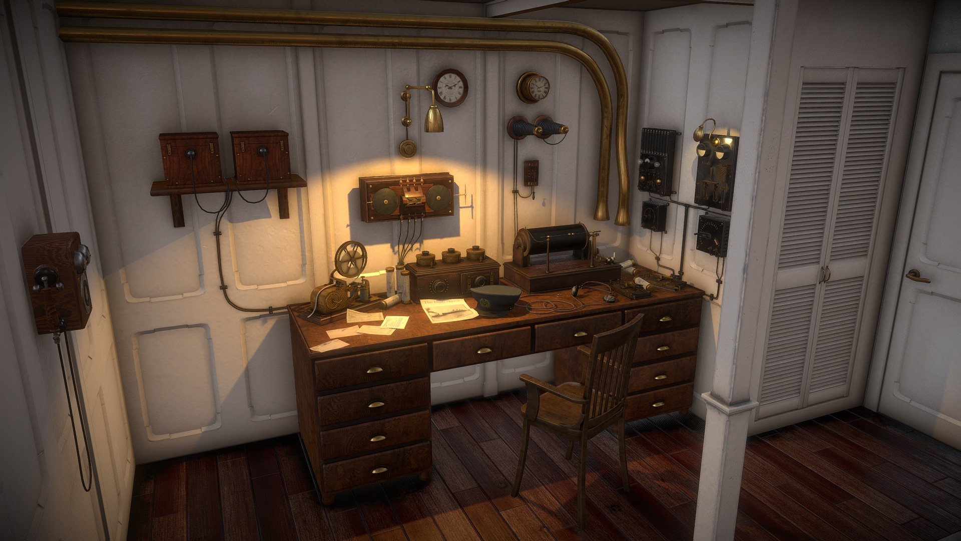Titanic's Marconi room — Pau Guardiola