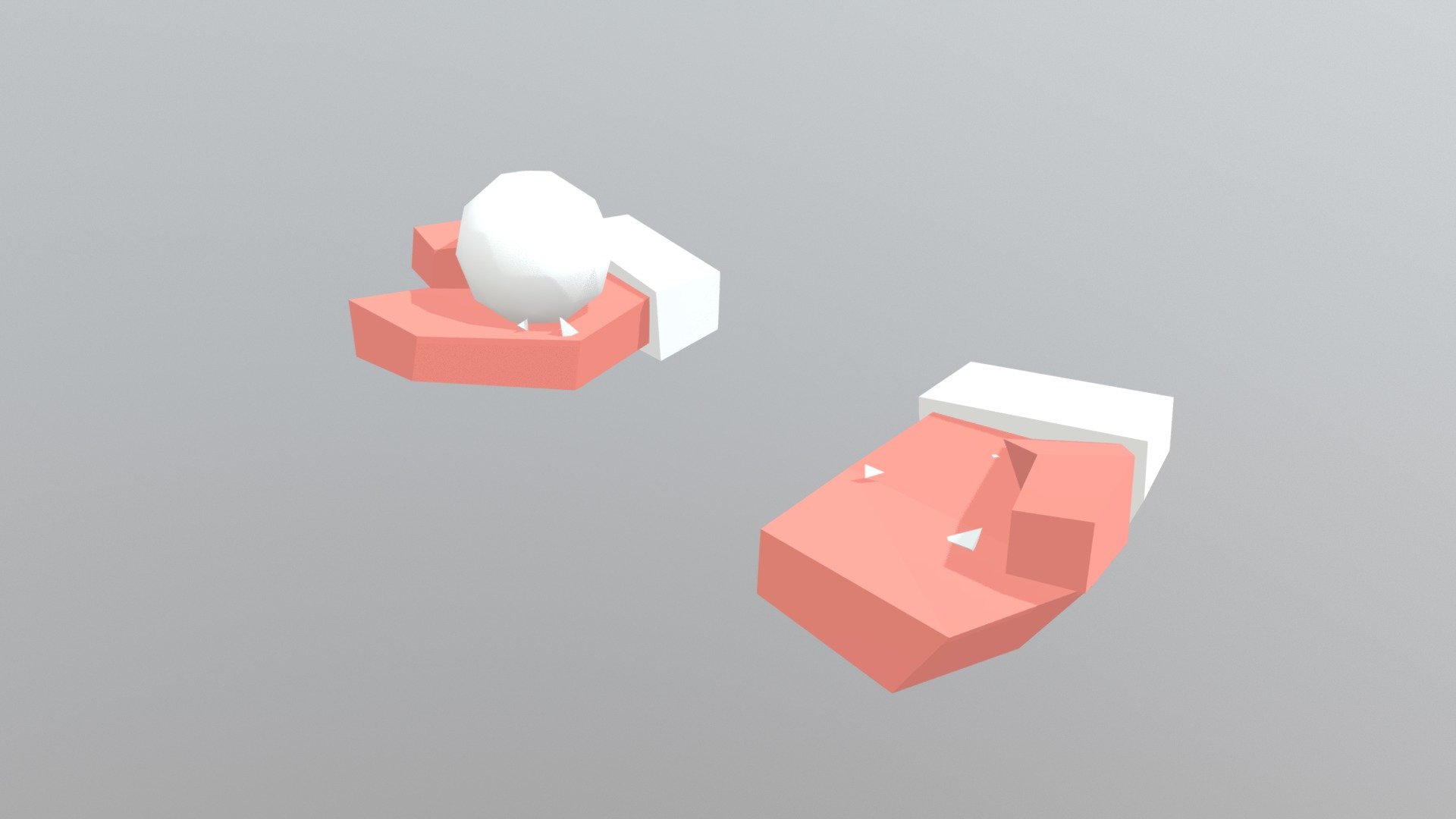 Low-Poly Mittens