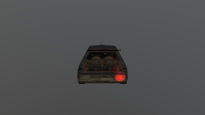 1973_ford_falcon_interceptor 3D Model
