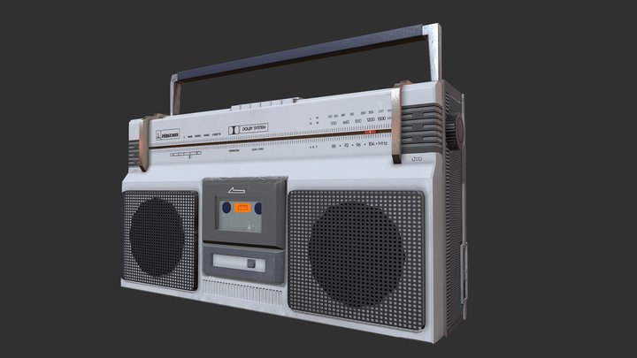3T13Radio 3D Model