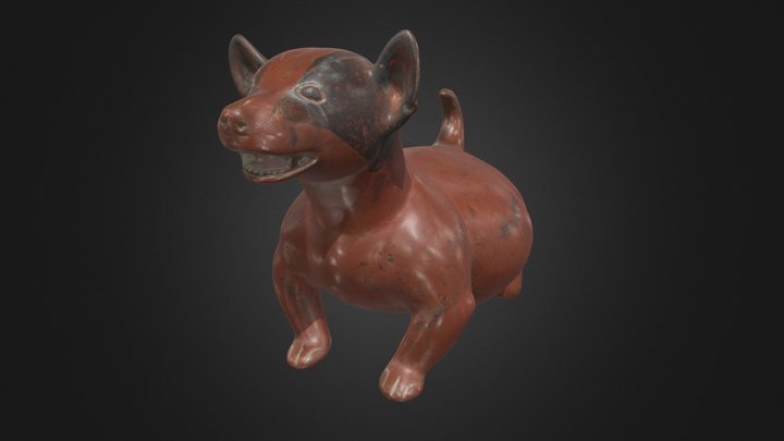 Colima Figurine 3D Model