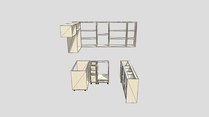 Кухня 3D Model