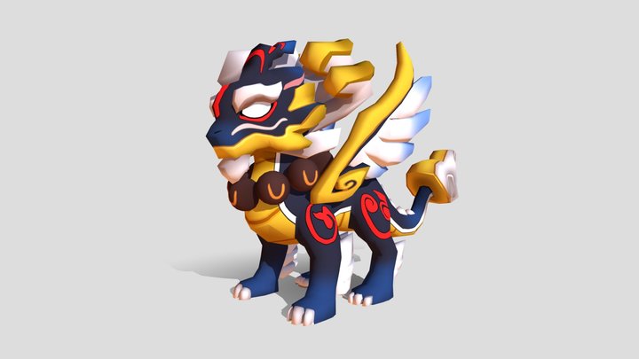 Pixiu 3D Model