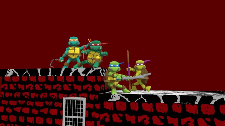 Tmnt#1 3D Model