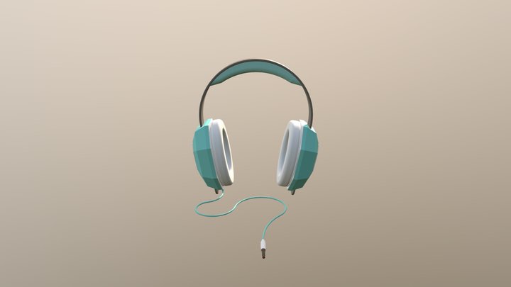 Headphones 2 3D Model